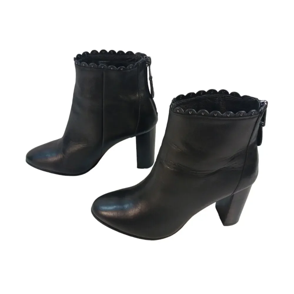 Coach Terrence Booties EUC $345 Size 5.5B    FS2055